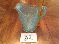 Antique Imperial Blue Pitcher (Tiger lily)