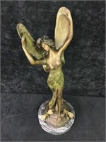Art Nouveau Libellule Bronze Fairy