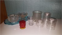 Candle Holders & Vintage Glassware