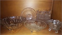 Heavy Early American Glassware