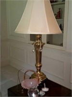 Table Lamp and Decorative Items