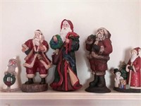 Santa Figurine Collection