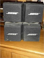 4 Bose Mini Speakers