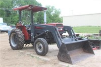 1985 CASE 485 DIESEL WIDE FRONT UTILITY TRACTOR