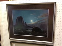 DALHART WINDBERG PRINT "MOTHER EARTH-FATHER SKY"
