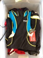NEW TYR TRIATHALON CLOTHING-APPROX 20 PCS