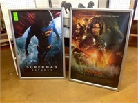 FRAMED MOVIE THEATRE MARQUE POSTERS 28.5" X 42"