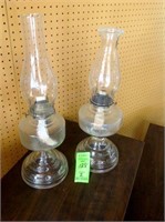 2 ANTIQUE LAMPS