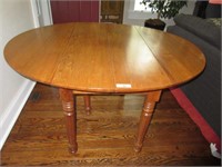 Oval Drop Leaf Table