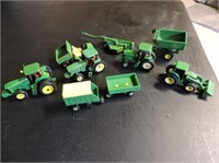 John Deere miniature toys