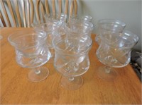 8 - Pinwheel crystal shrimp cups
