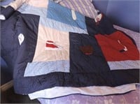 Hand made double quilt