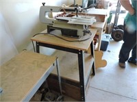 Skill scroll saw with extra blades & stand