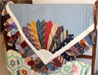 HAND MADE COUNTRY NECK TIE QUILT