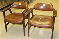 2 arm chairs by Hon, Murphy-Miller Company