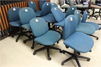 12 office chairs