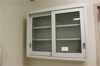 Wall mount Double sliding door cabinet