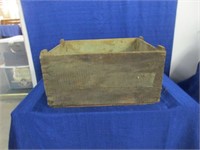 primitive wooden box