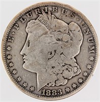 Coin 1883-CC Morgan Silver Dollar