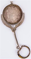 Coin 1884-O Morgan Silver Dollar Keychain