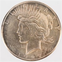 Coin High Grade 1927-P Peace Silver Dollar