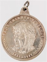 Coin Elvis Presley 1 Oz Silver Pendant