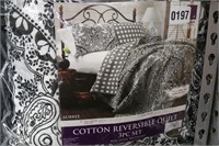 Lush Aubrey cotton reversible quilt (full/queen)