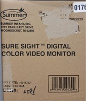 Summer sure sight digital color video monitor -