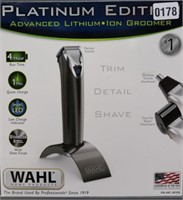 WAHL platinum edition groomer