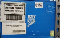 Aspen mini condensate pump Retails $125