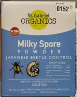 St. Gabriel organics milky spore powder Japanese