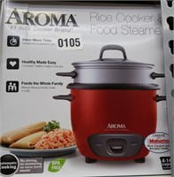 Aroma rice cooker & food steamer