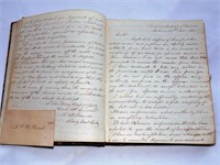1861 Brigadier General Lawrence Branch Order Book