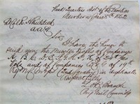 1861 Brigadier General Lawrence Branch Order Book