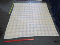 older periwinkle quilt - 70in x 76in