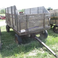 Wood barge box w/hoist 6x12