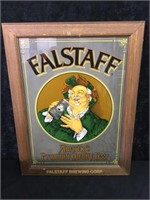 Falstaff Mirrored Framed Beer Sign