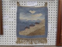 MOHAIR ON LINEN TAPESTRY "A FINE SKY" BY HELANE