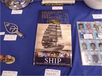 2 HARD COVER BOOKS ON SHIPS "SHIP" AND "AMERICAS