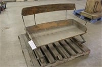 SPRING SEAT FOR HORSE DRAWN WAGON