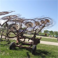 Sitrex 10-wheel hay rake