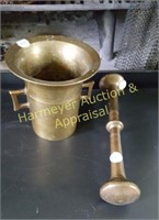 Brass mortise & tennon - heavy brass