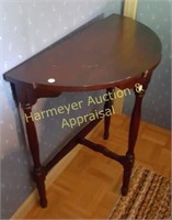 Half table - dark wood, nice condition