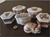 6 Ceramic Miniatures