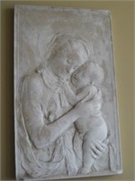 Plaque, Madonna and Child