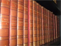 31 Volume Book Set, Leather Spines