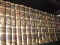 25 Volume Book Set, Leather Spines