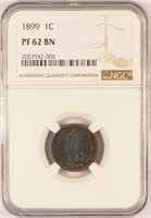 Affordable Proof 1899 Indian Cent.