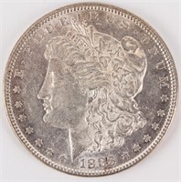 Coin 1883-P Morgan Silver Dollar AU
