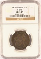 Desirable 1807/6 Draped Bust.